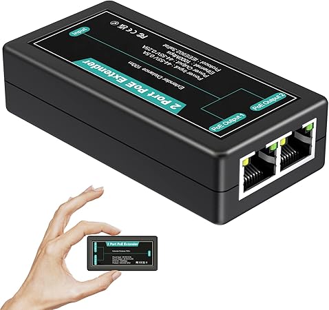 PoE Extender 250M 1*2