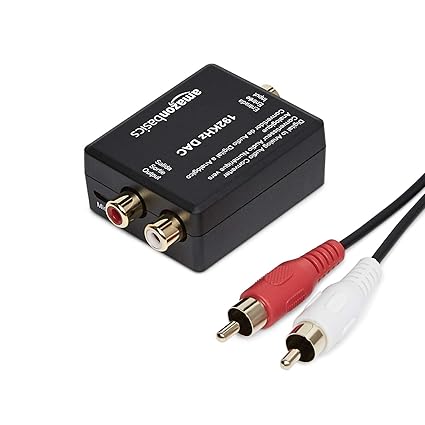 CONVERTISSEUR AUDIO NUMERIQUE OPTIQUE VERS ANALOGIQUE RCA
