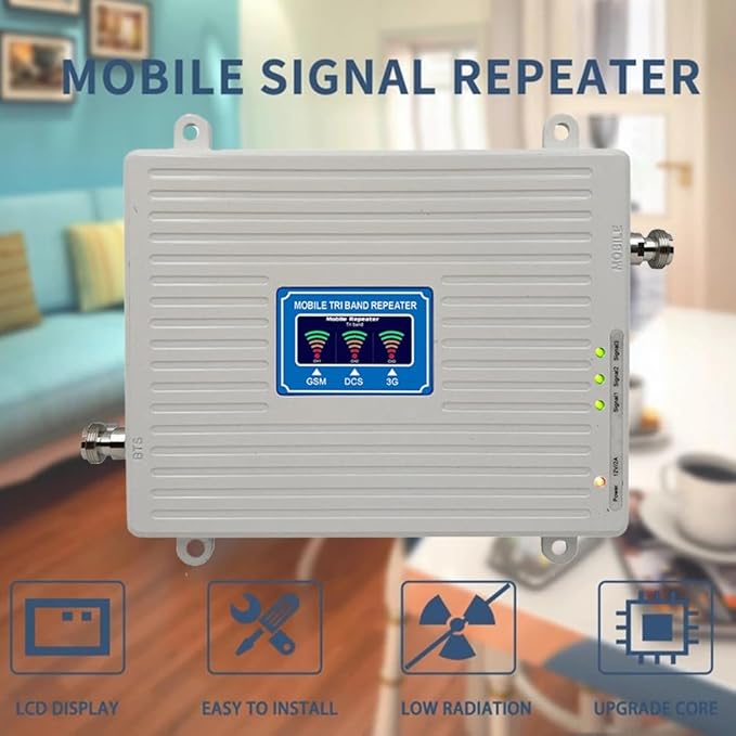 GSM Amplificateur de Signal Tri-Bande 2G 3G 4G
