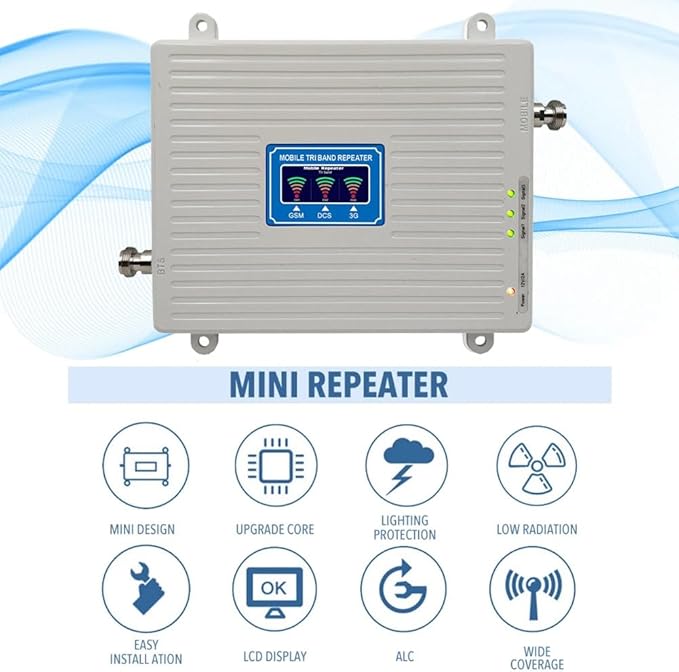 GSM Amplificateur de Signal Tri-Bande 2G 3G 4G