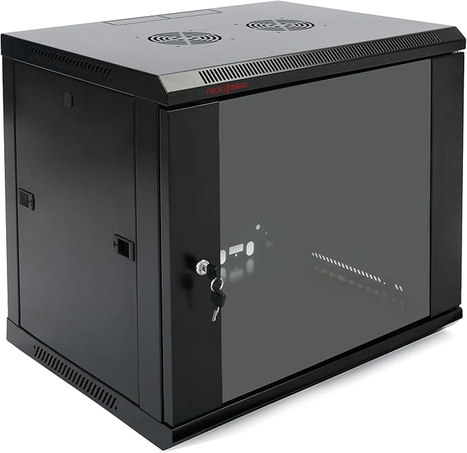 Rack Serveur 19" 9U 450x600mm Armoire Murale