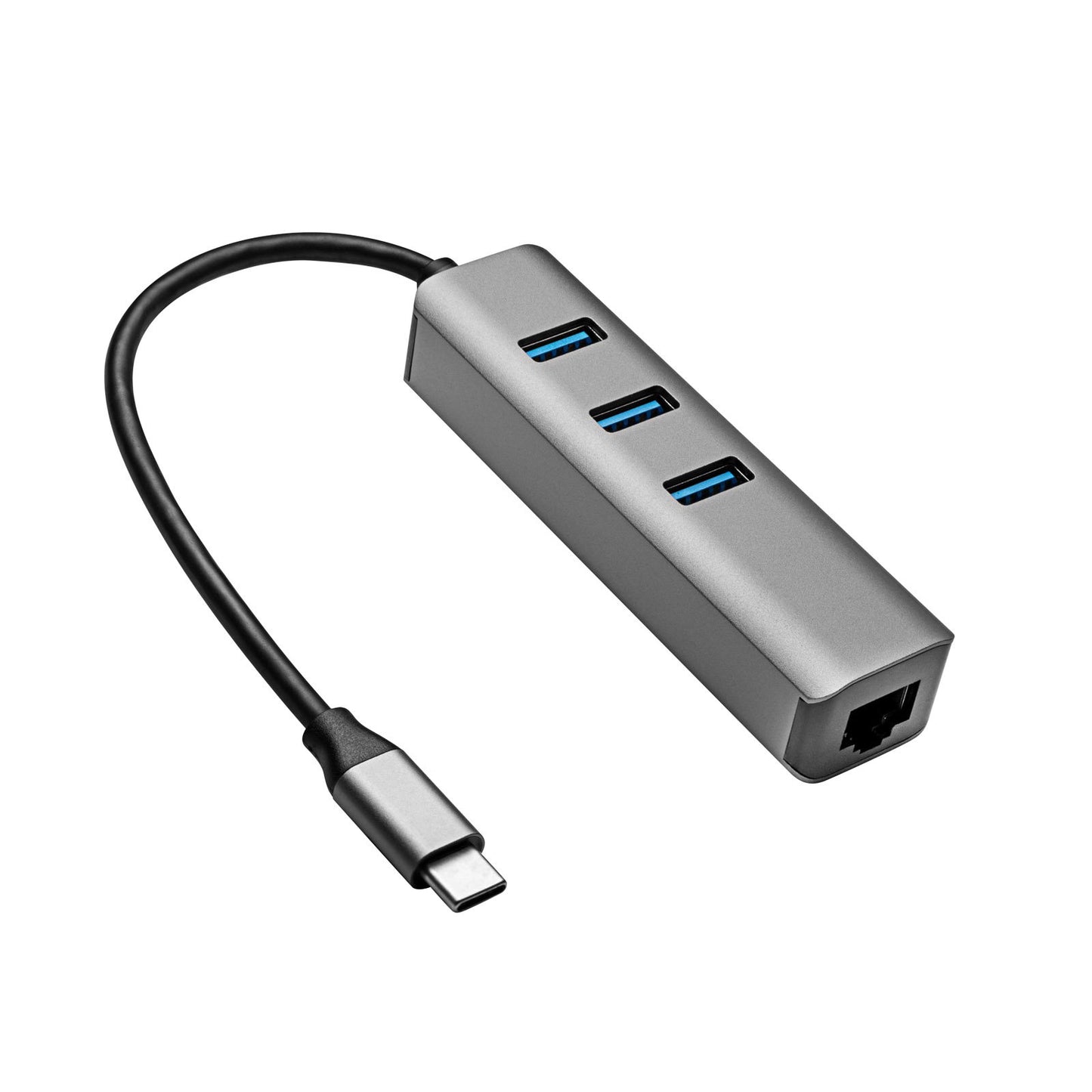 HUB TYPE C ETHERNET 3 PORTS USB