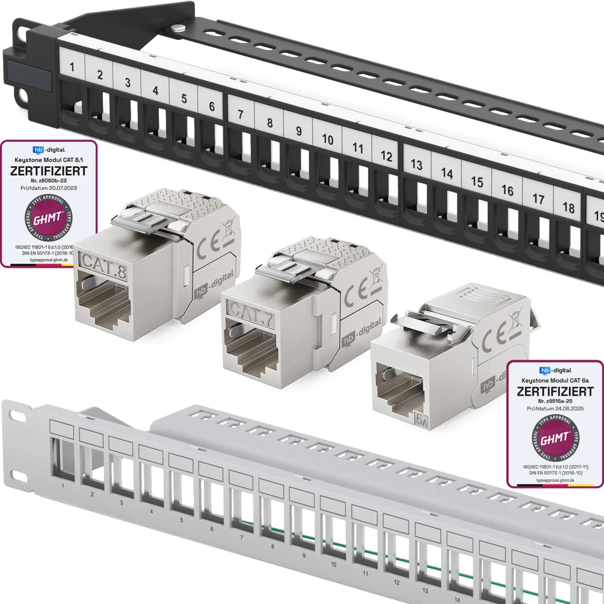 Panneau de brassage Legrand FTP 19'' Cat.6