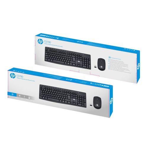 Hp Clavier Et Souris Sans Fil CS700 AZERTY