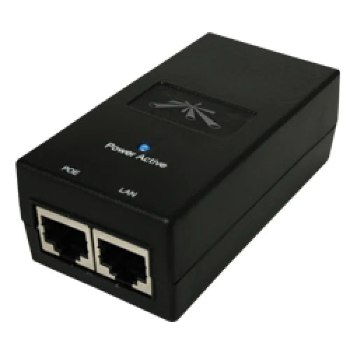 UBIQUITI POE-24-12W-G Injecteur PoE, 12 W, 24v, 48v noir