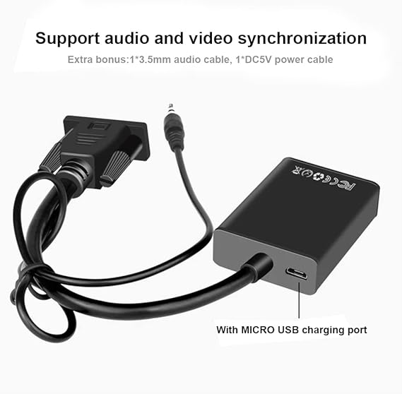 Adaptateur VGA vers HDMI