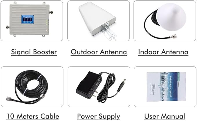 GSM Amplificateur de Signal Tri-Bande 2G 3G 4G
