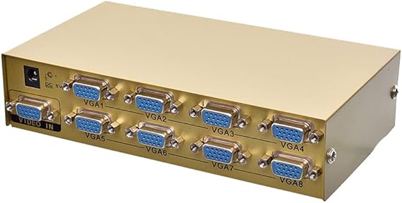 8 PORTS VGA VIDEO SPLITTER