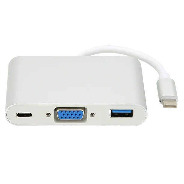 Type C à VGA 3 en 1 Adaptateur