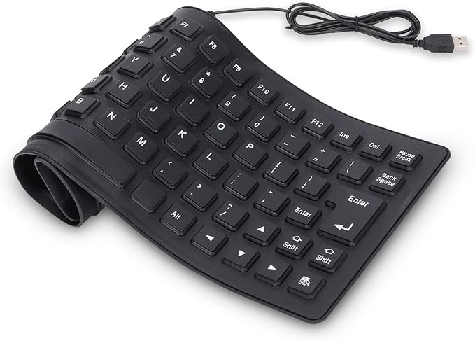 Clavier Pliable en Silicone USB