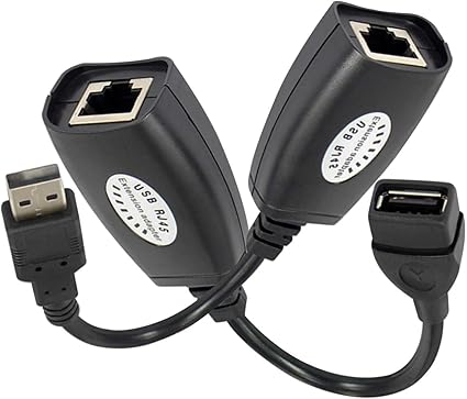 Adaptateur d'extension USB vers RJ45 sur câble