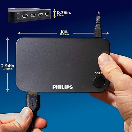 PHILIPS HDMI Switch 4 to 1