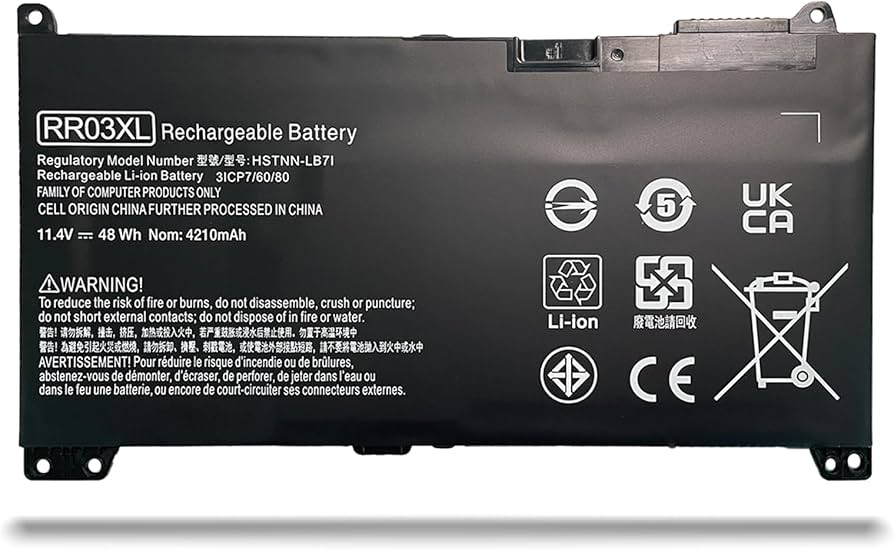 Battery Replacement for HP ProBook 430 440 450 455 470 G4 MT20 Series