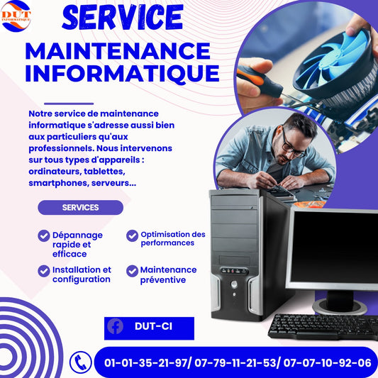 MAINTENANCE INFORMATIQUE