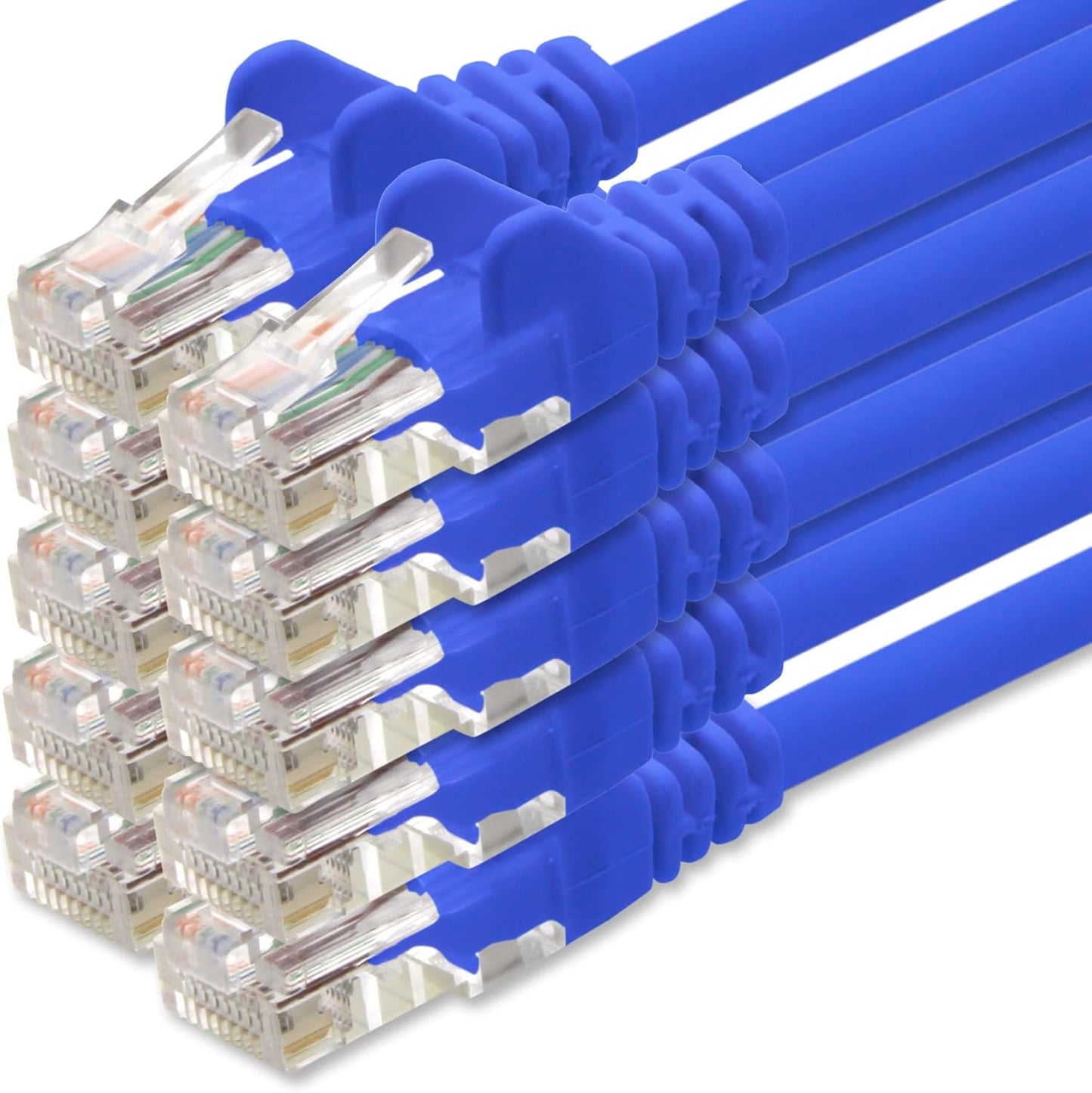 Câble Ethernet 5m, Reseau LAN Cat 6 Haut Debit pour Une Connexion Internet Rapide et Fiable | Câble Ethernet Connecteur