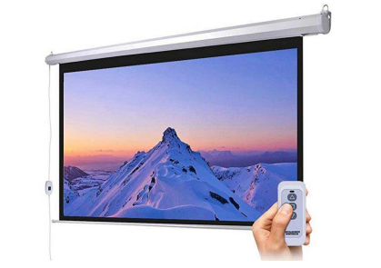 Écran De VidéoProjecteur électrique Motorisé Avec Télécommande - 2mx2m