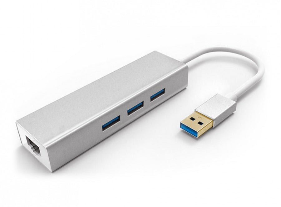 HUB USB 3.0 + RJ45 GIGABIT